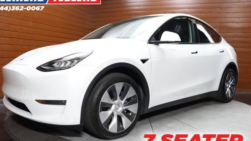 TESLA MODEL Y 2021 5YJYGAEE6MF219013 image